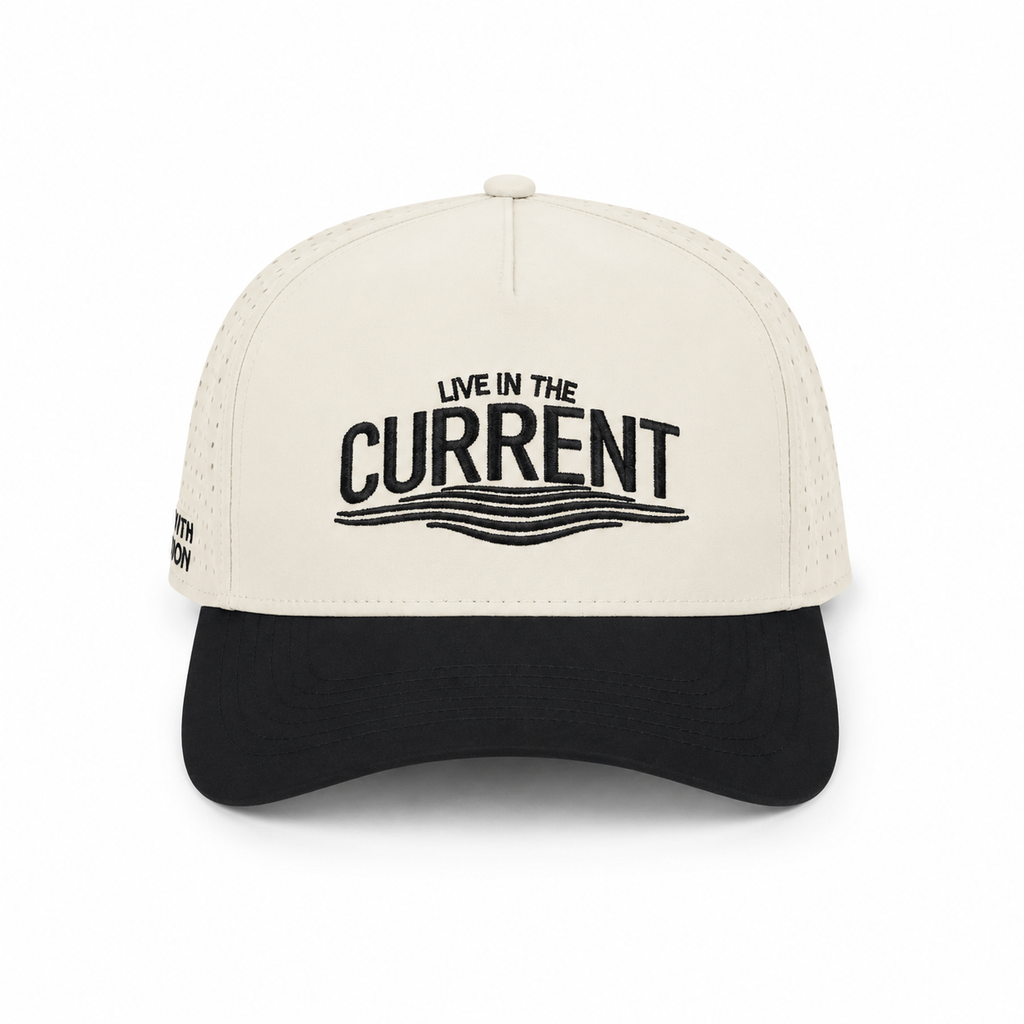 CURRENT Essentials Hat - Sandbar (Cream/Black)