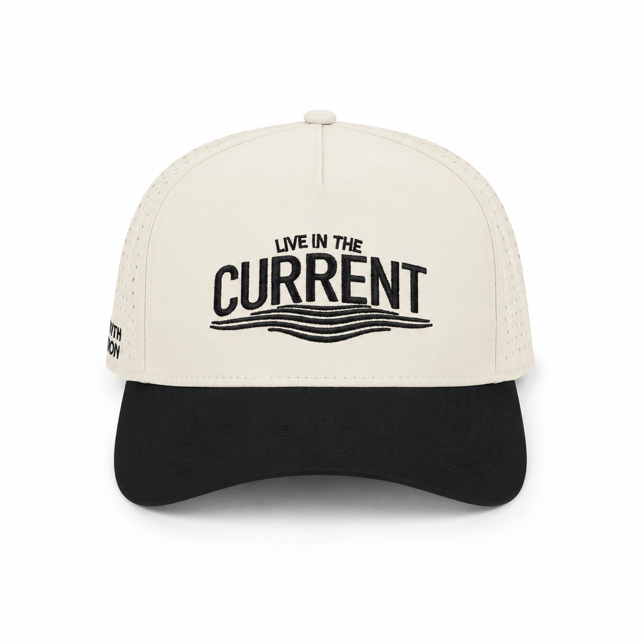 CURRENT Essentials Hat - Sandbar (Cream/Black)