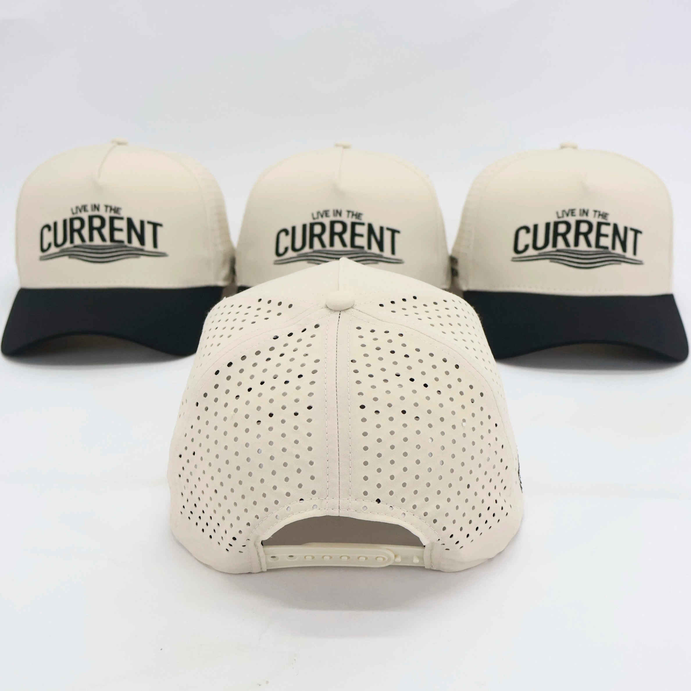 CURRENT Essentials Hat - Sandbar (Cream/Black)