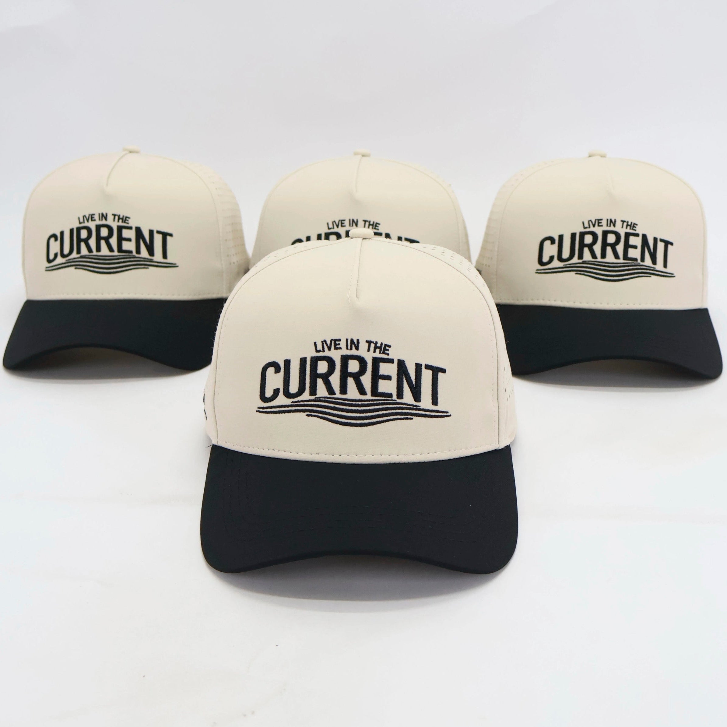 CURRENT Essentials Hat - Sandbar (Cream/Black)