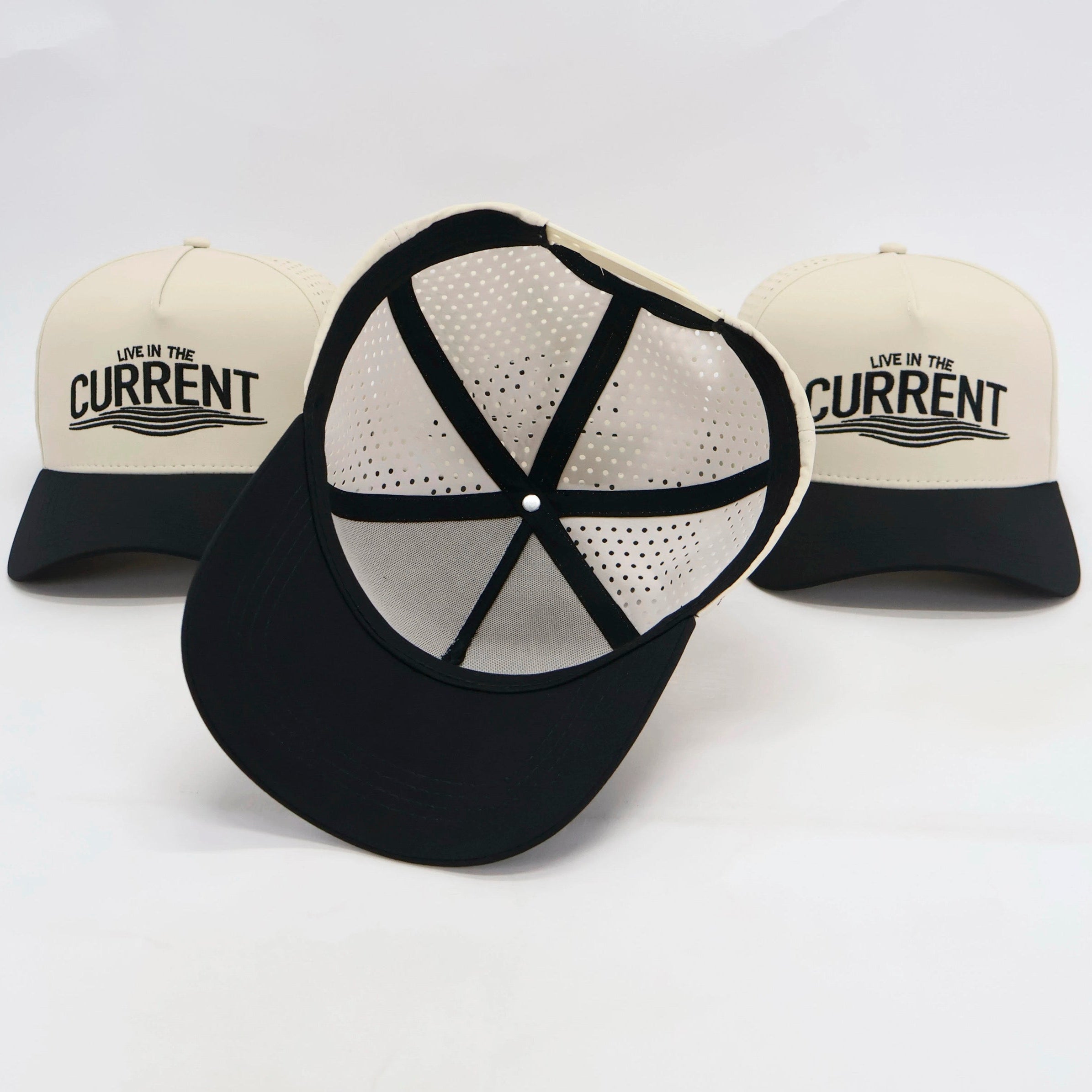 CURRENT Essentials Hat - Sandbar (Cream/Black)