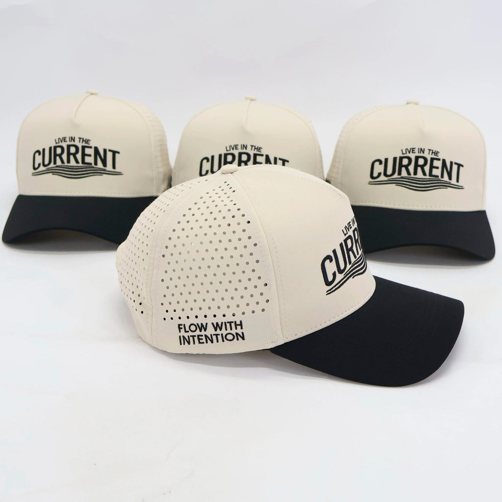 CURRENT Essentials Hat - Sandbar (Cream/Black)