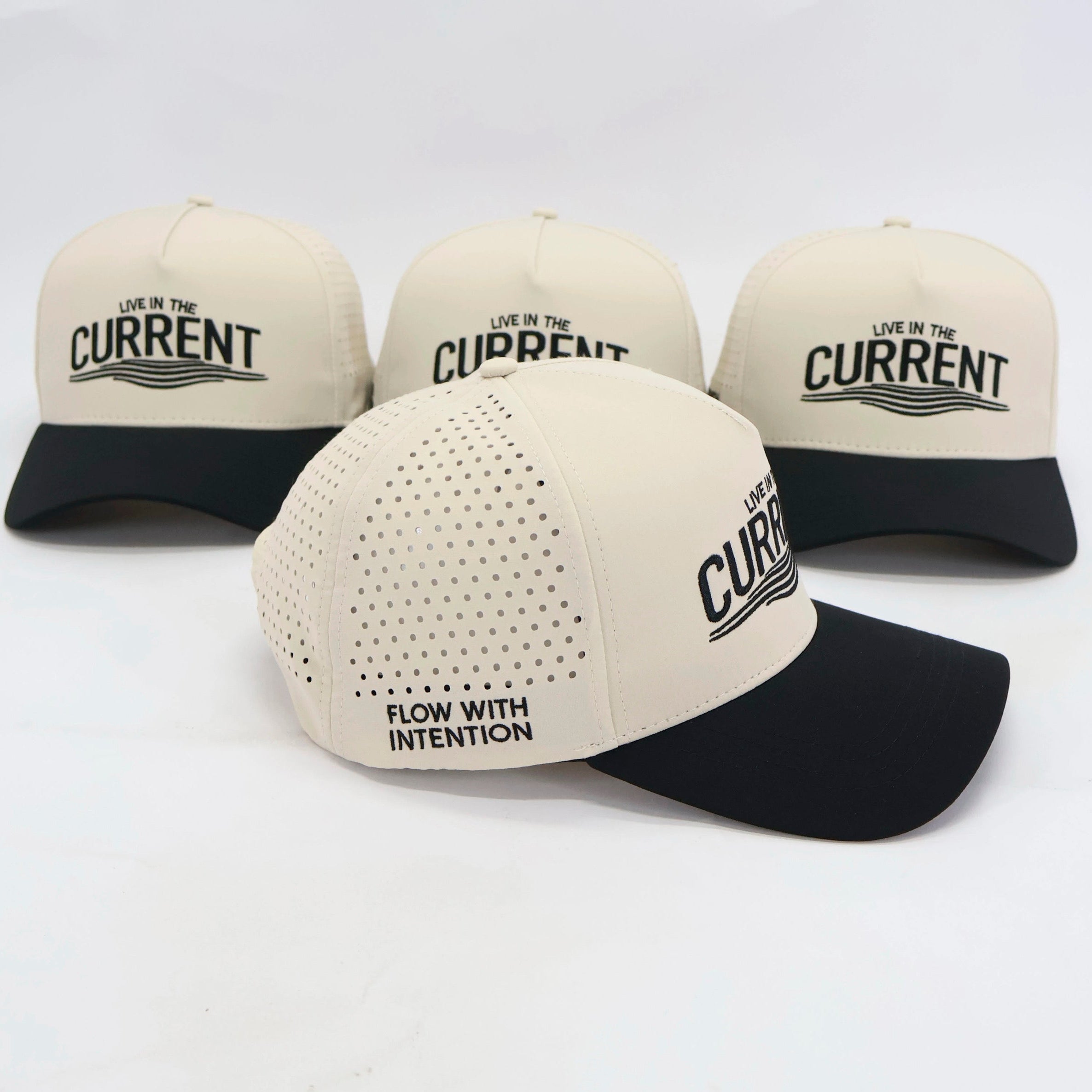 CURRENT Essentials Hat - Sandbar (Cream/Black)